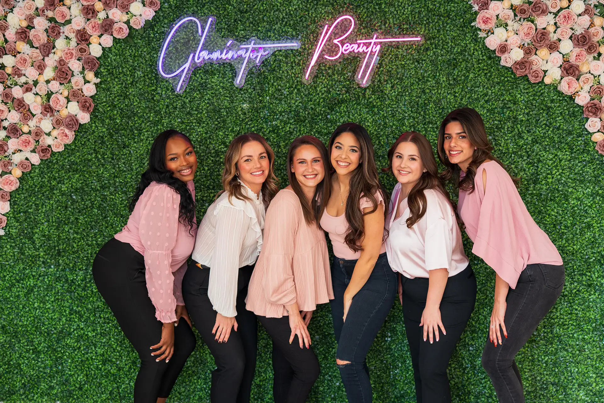Glaminator Beauty Bar team